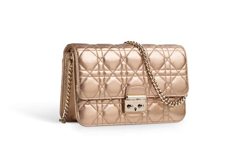 miss dior gold clutch